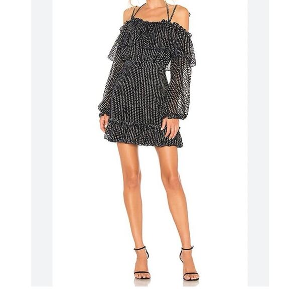 Chrissy Teigen × REVOLVE Evan Mini Dress in Navy sz S - Picture 1 of 13